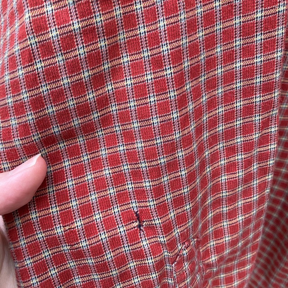 PATAGONIA ORGANIC COTTON FLANNEL BUTTON SHIRT - Picture 3 of 3